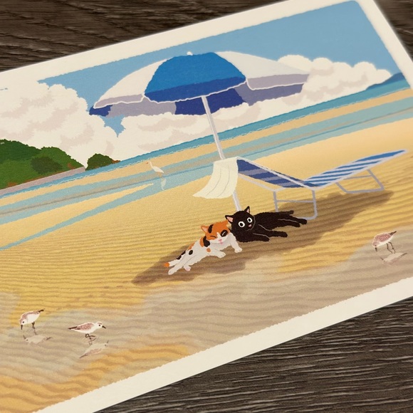 Kittens Travel Life in Japan Postacard Set ❘ Postal (12 sheets of 12 patterns) - Picture 5 of 16